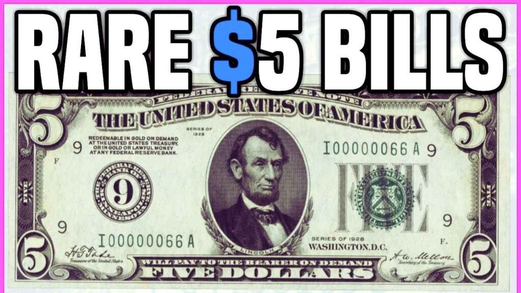 Rare 1995 $5 Bill Error